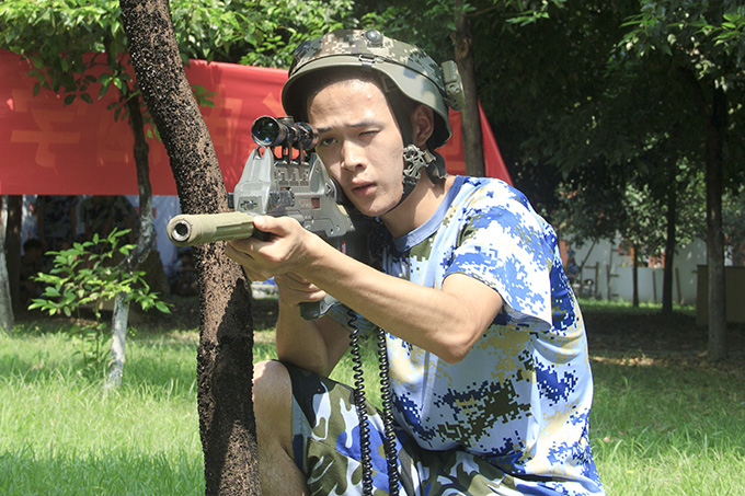 當(dāng)校園真人CS遇到里約奧運(yùn),帥到根本沒朋友