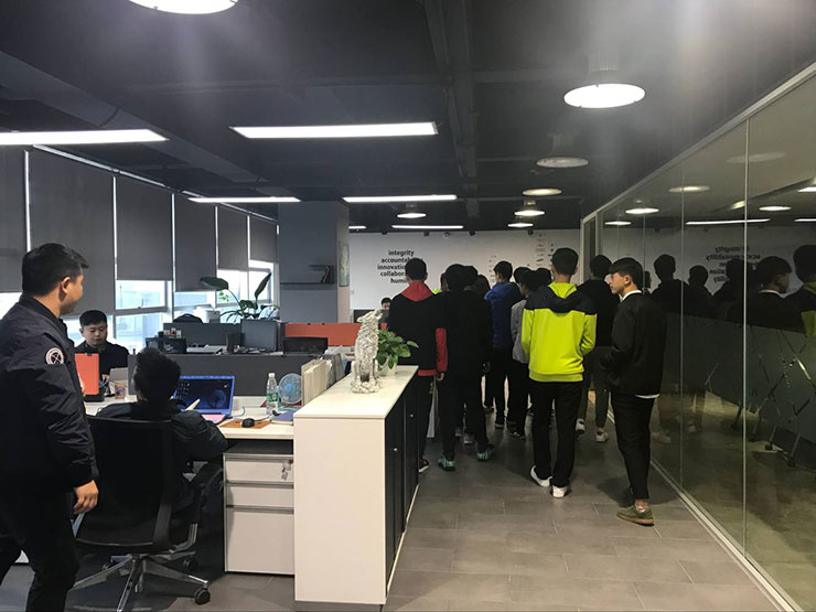 四川新華學子企業行:走進四通瑞坤有限公司