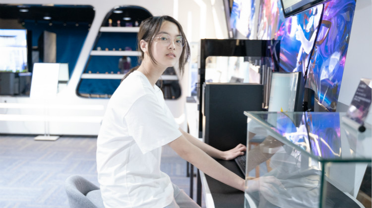 樊思彤：希望畢業(yè)后可以找到自己心儀的工作！